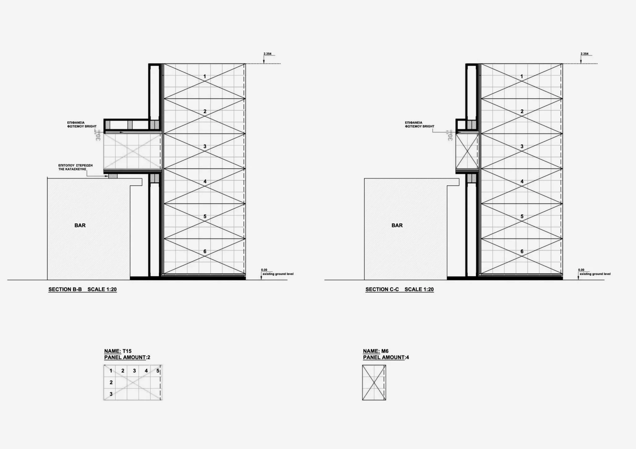 Space technical drawings